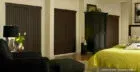 room wood vertical blinds