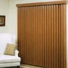 wood vertical blinds