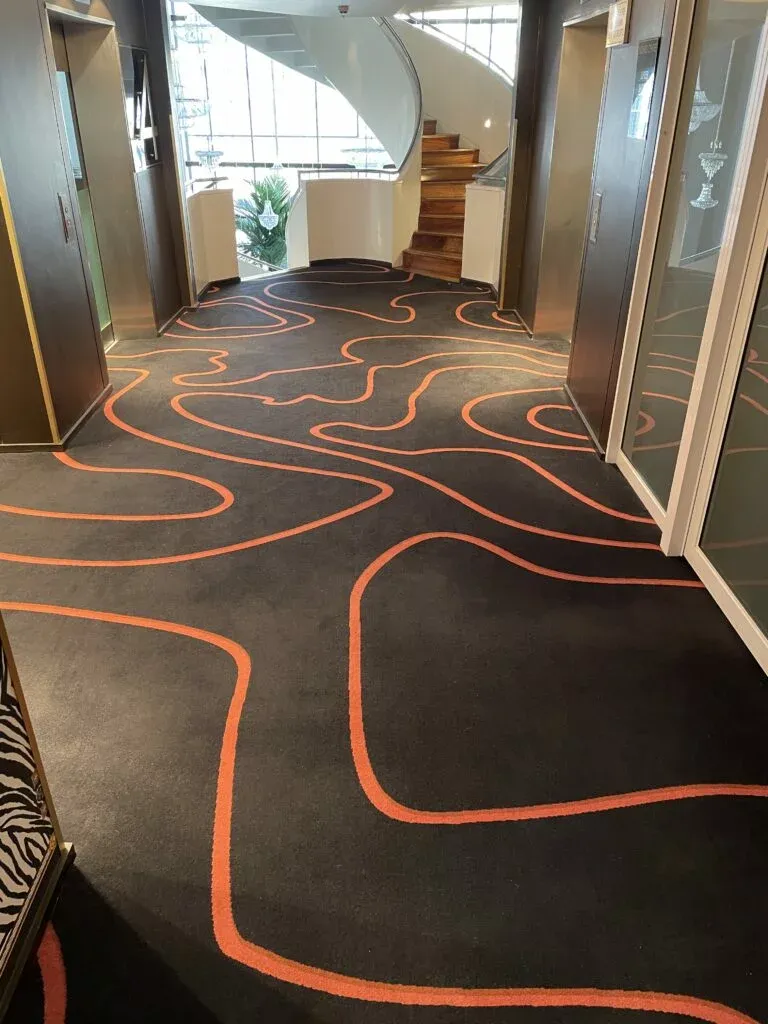 Crossley Sky Hotel custom Carpet